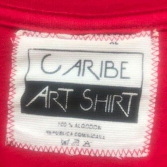 Tee Shirt . Size: Extra Large {16/18} . La Romana Dominican Republic Caribe Art - Picture 4 of 4